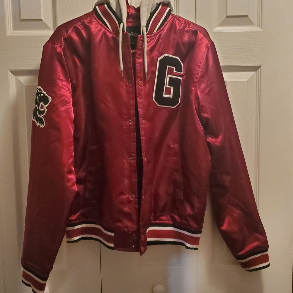 🪄 Harry Potter Gryffindor Hooded Letterman Jacket  🪄